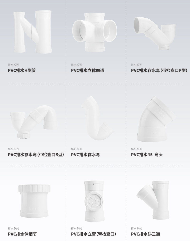 乐鱼体育PVC-U静音排水管系统