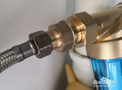 厨房水管前置过滤器安装图文说明，7张图7个步骤，立马学会！