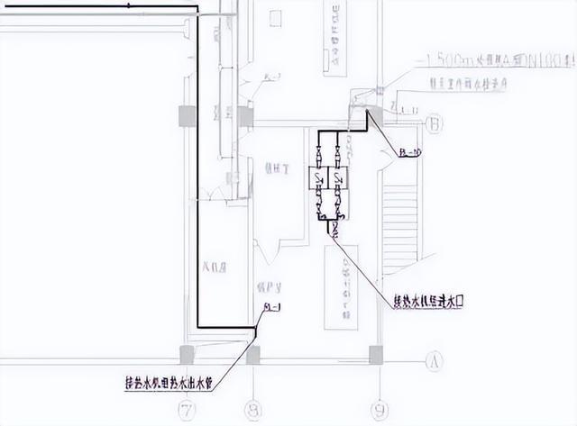 三层热水回水系统图实例施工，连十层图纸都有！快快学习一波！