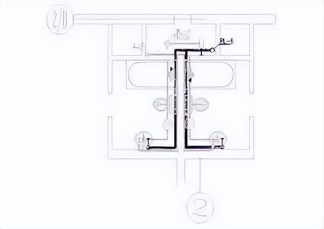 三层热水回水系统图实例施工，连十层图纸都有！快快学习一波！