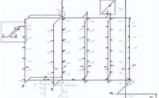 三层热水回水系统图实例施工，连十层图纸都有！快快学习一波！