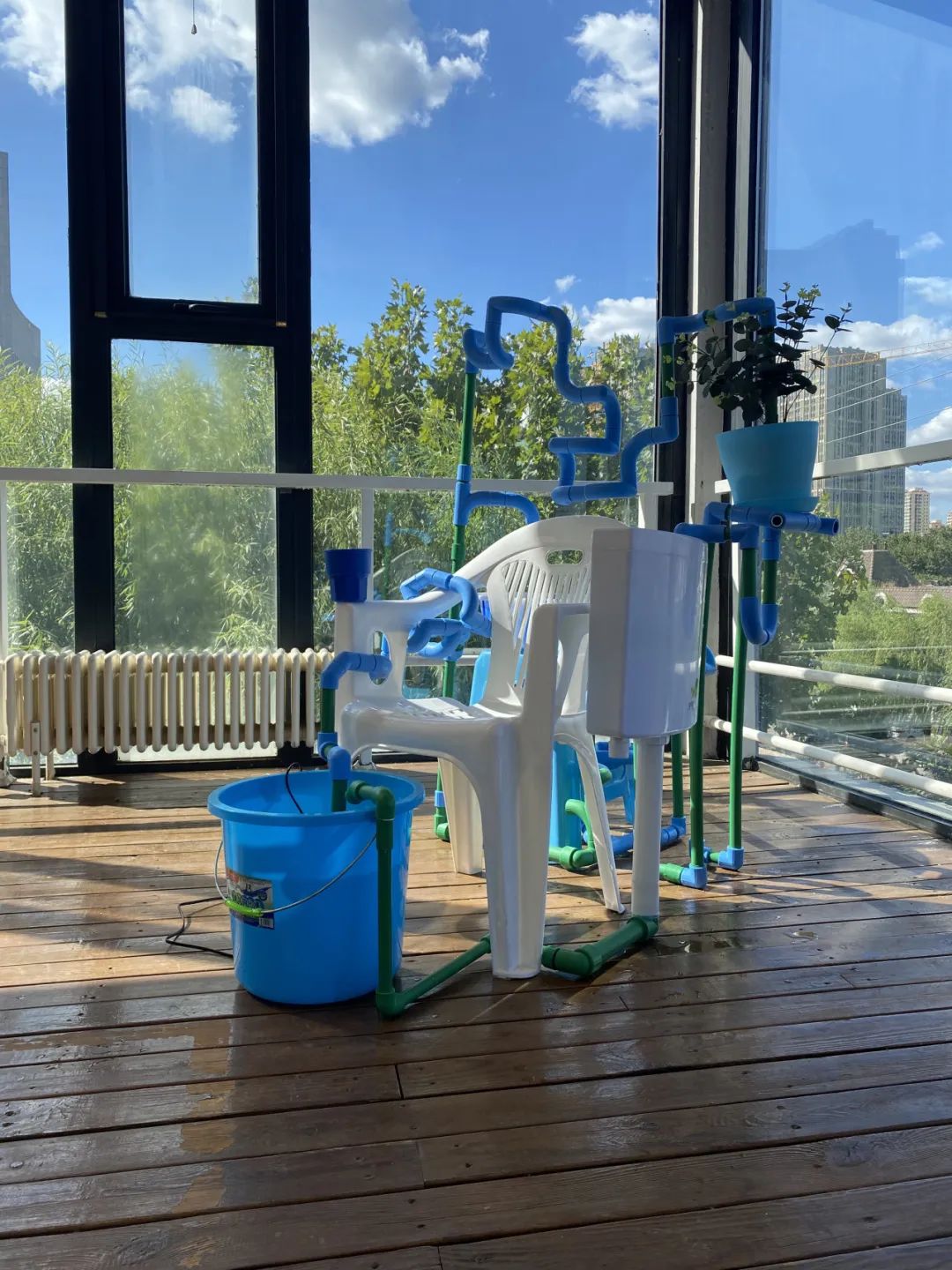 路径之境水管主题艺术展，让管道创意无限可能