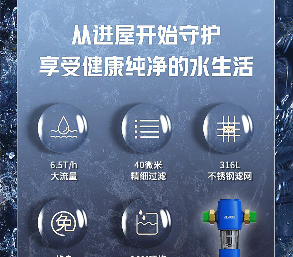 乐鱼体育前置过滤器LS-QZ-10