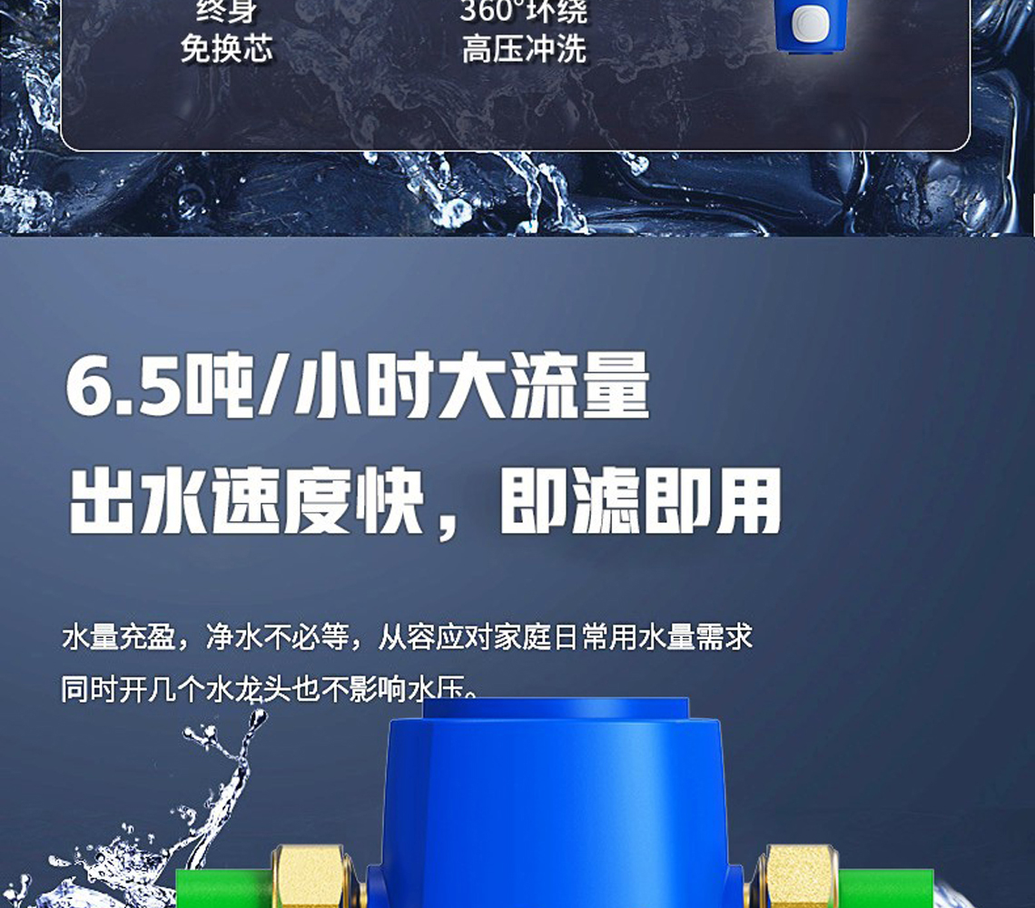 乐鱼体育前置过滤器LS-QZ-10