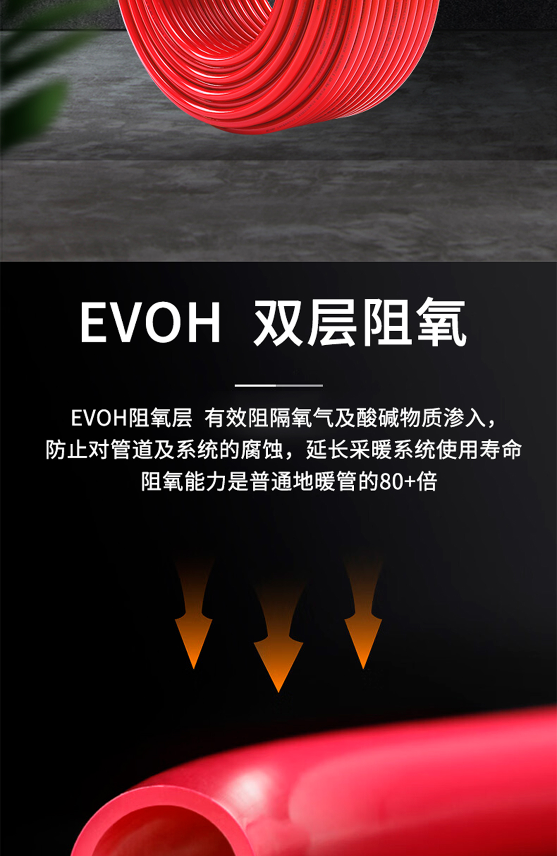 乐鱼体育在线（中国）官方登录入口精品红色PERT阻氧管